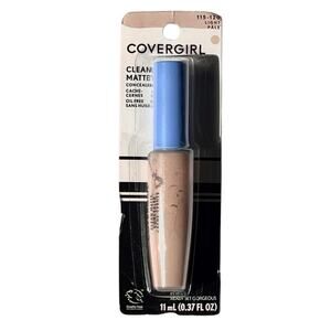 Covergirl Clean Matte Liquid Concealer 115-120 Light Lightweight Blendable